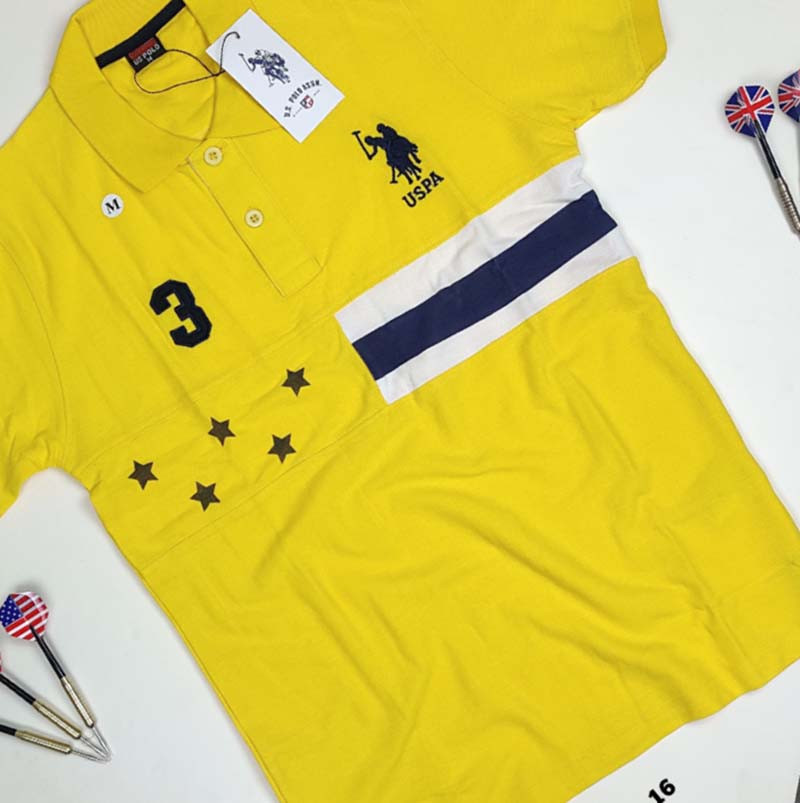 PL16 Yellow Polo Shirt