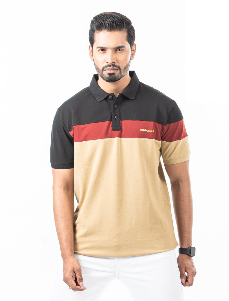 APL09 Brown Men's Polo