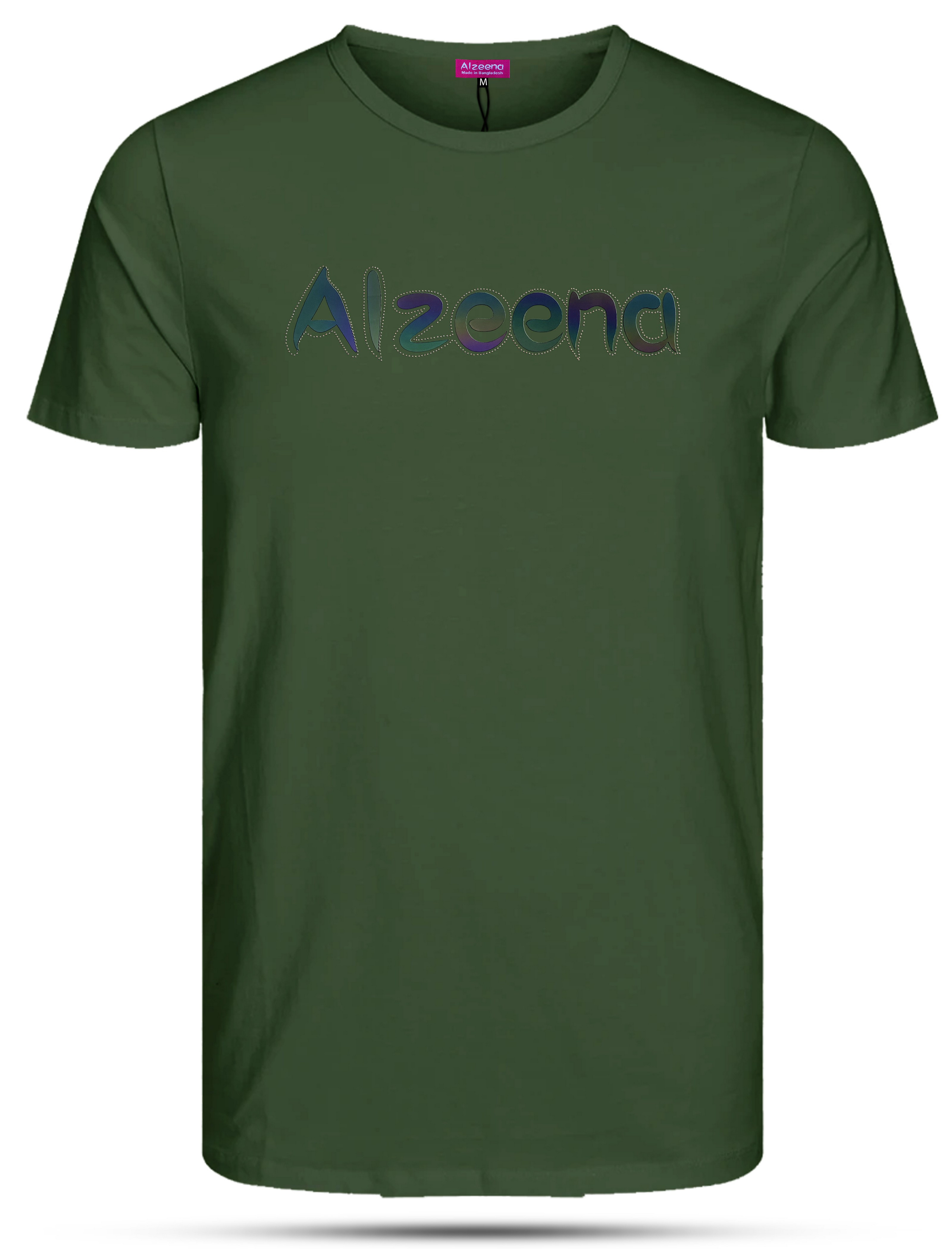ATS04 Olive Alzeena Half-Tshirt