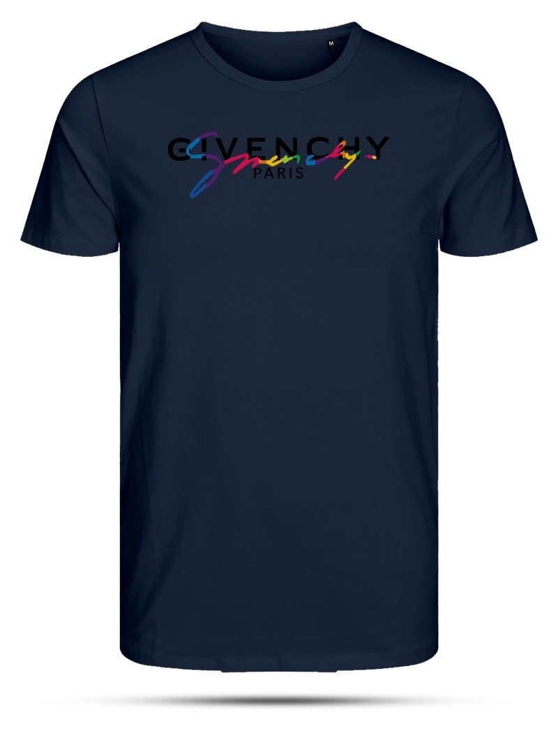 POT18 Navy blue Men's T shirt