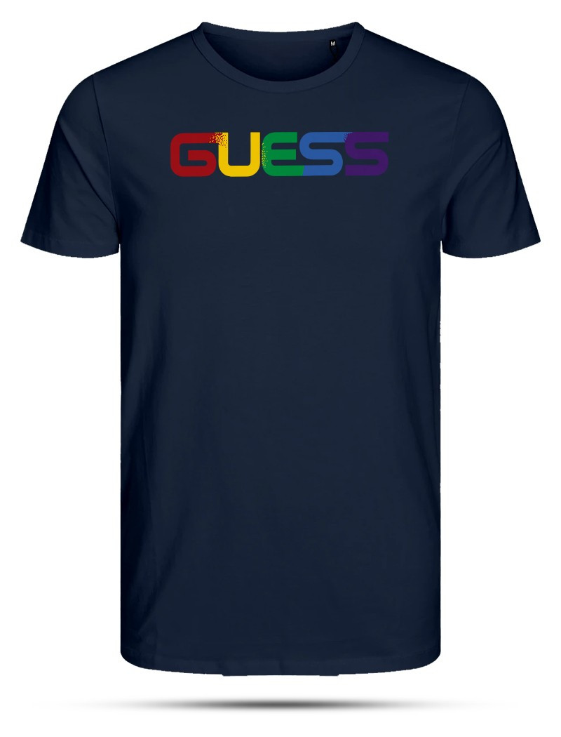 POT09  Navy Blue Men's T shirt