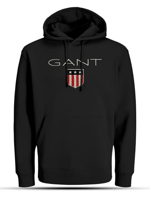 WH05 Black GANT Winter Hoodie