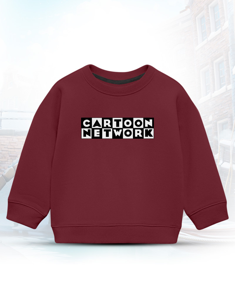 KSFT13 Red Maroon Kids Sweatshirt