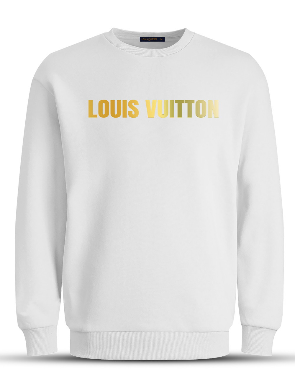 WSS07 White LV Sweatshirt