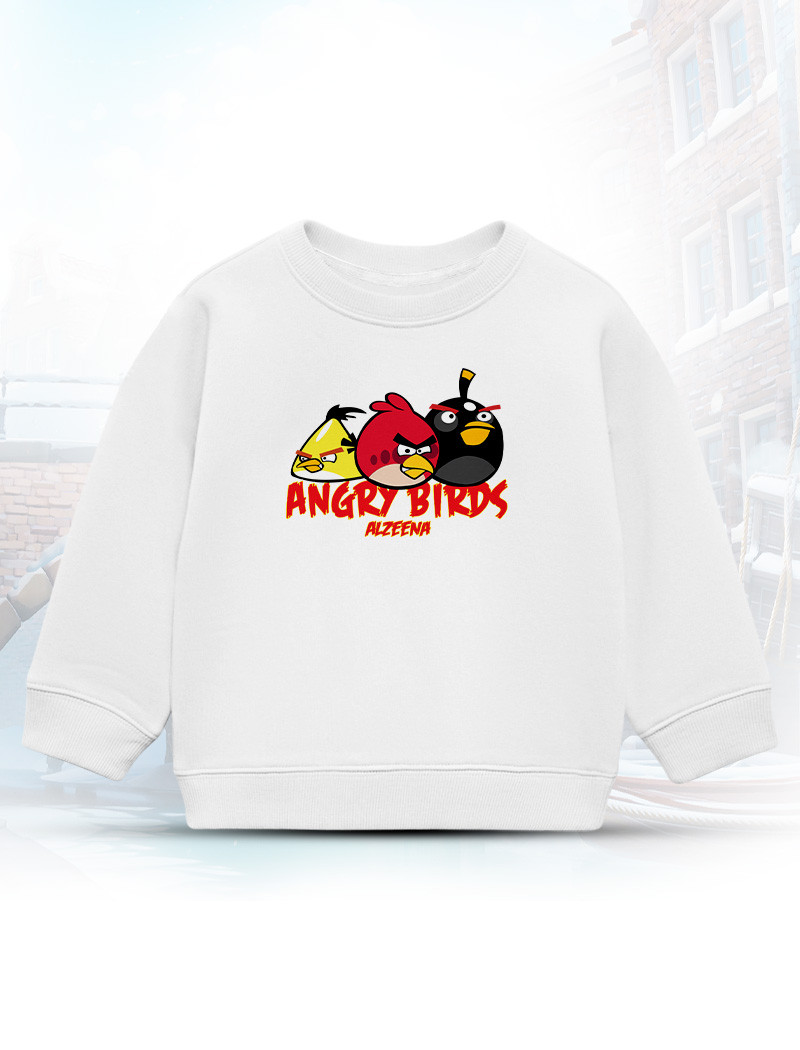 KSFT18 White Kids Sweatshirt