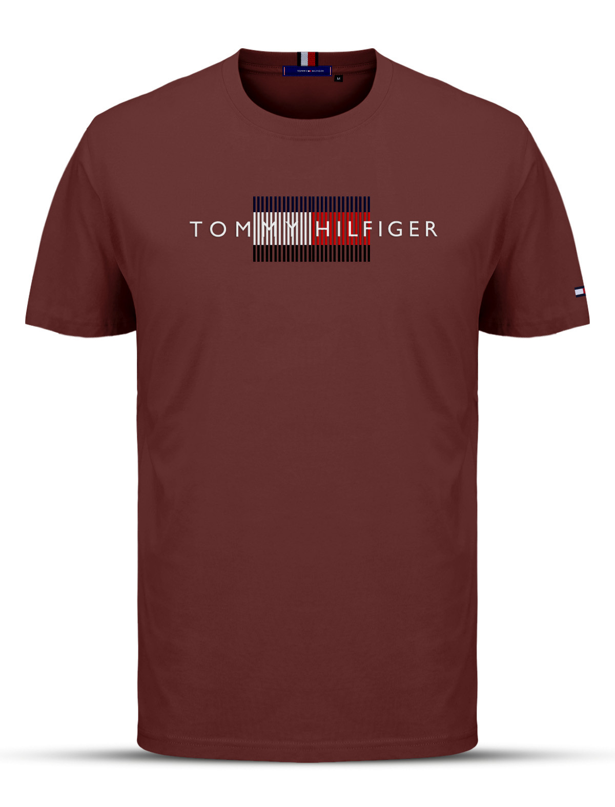 PTS74 Maroon Tommy men's T-Shirt