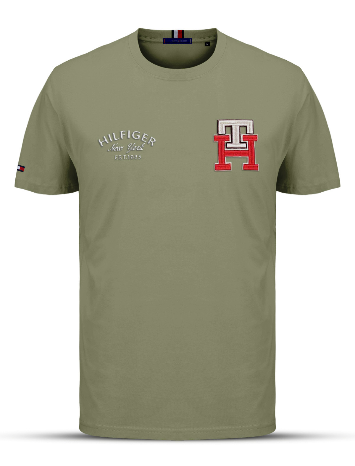 PTS75 Olive Tommy men's T-Shirt