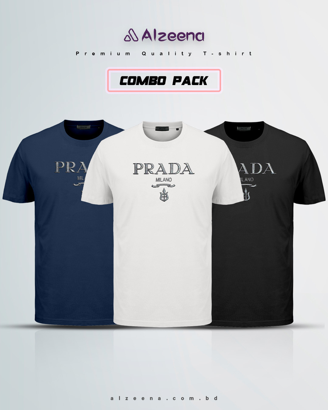 PTS87 W&B&N Prada men's T-shirt