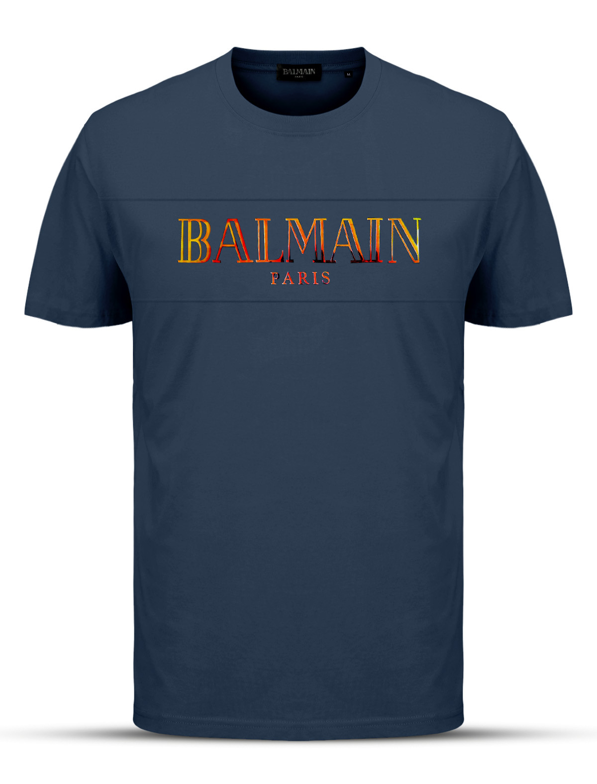 PTS89 Navy Blue Balmain men's T-Shirt