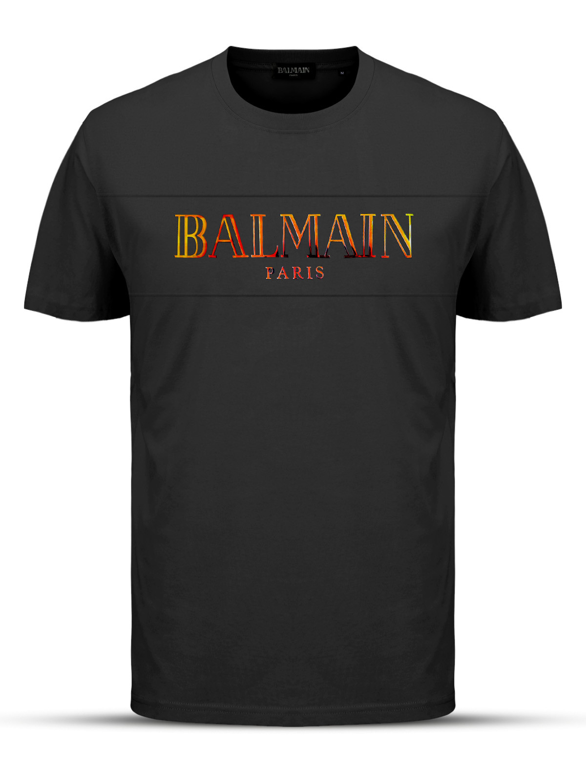 PTS89 Black Balmain men's T-Shirt