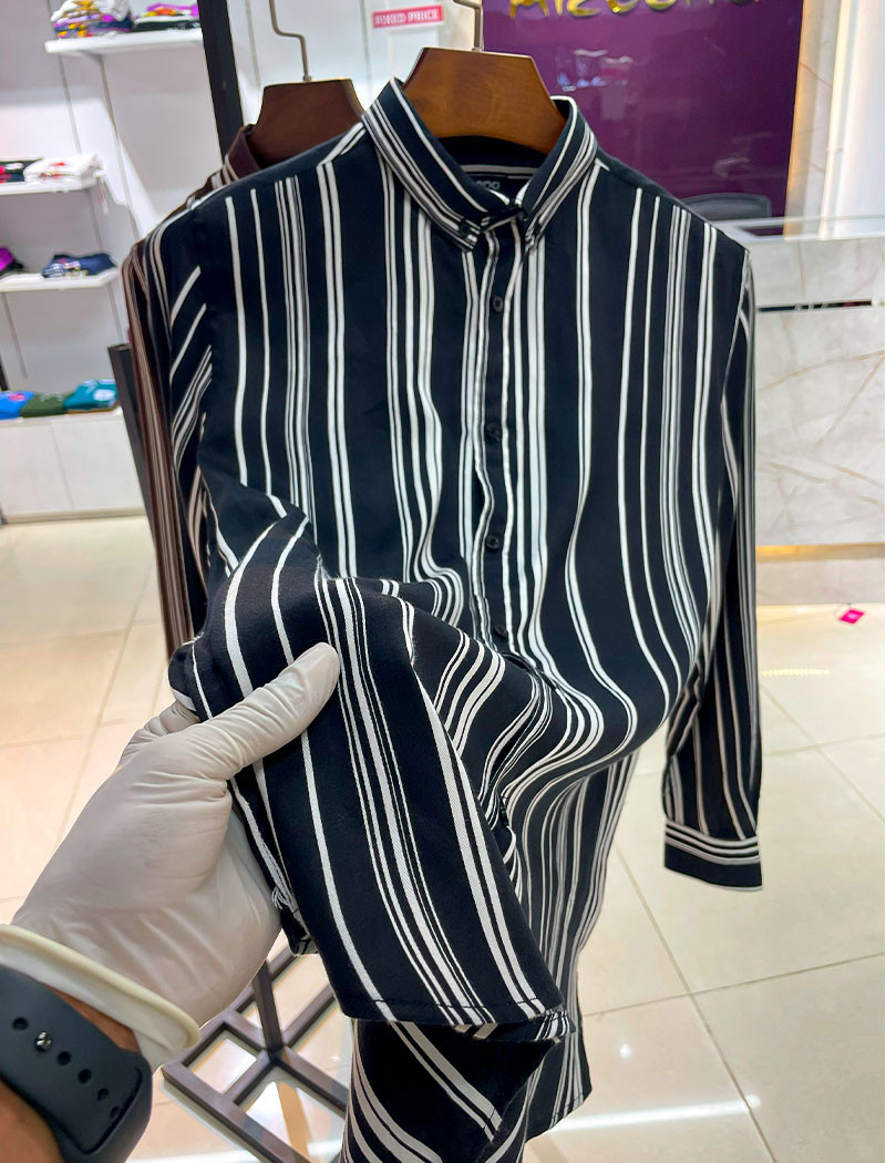 SHT50 Black  Men's Shirt