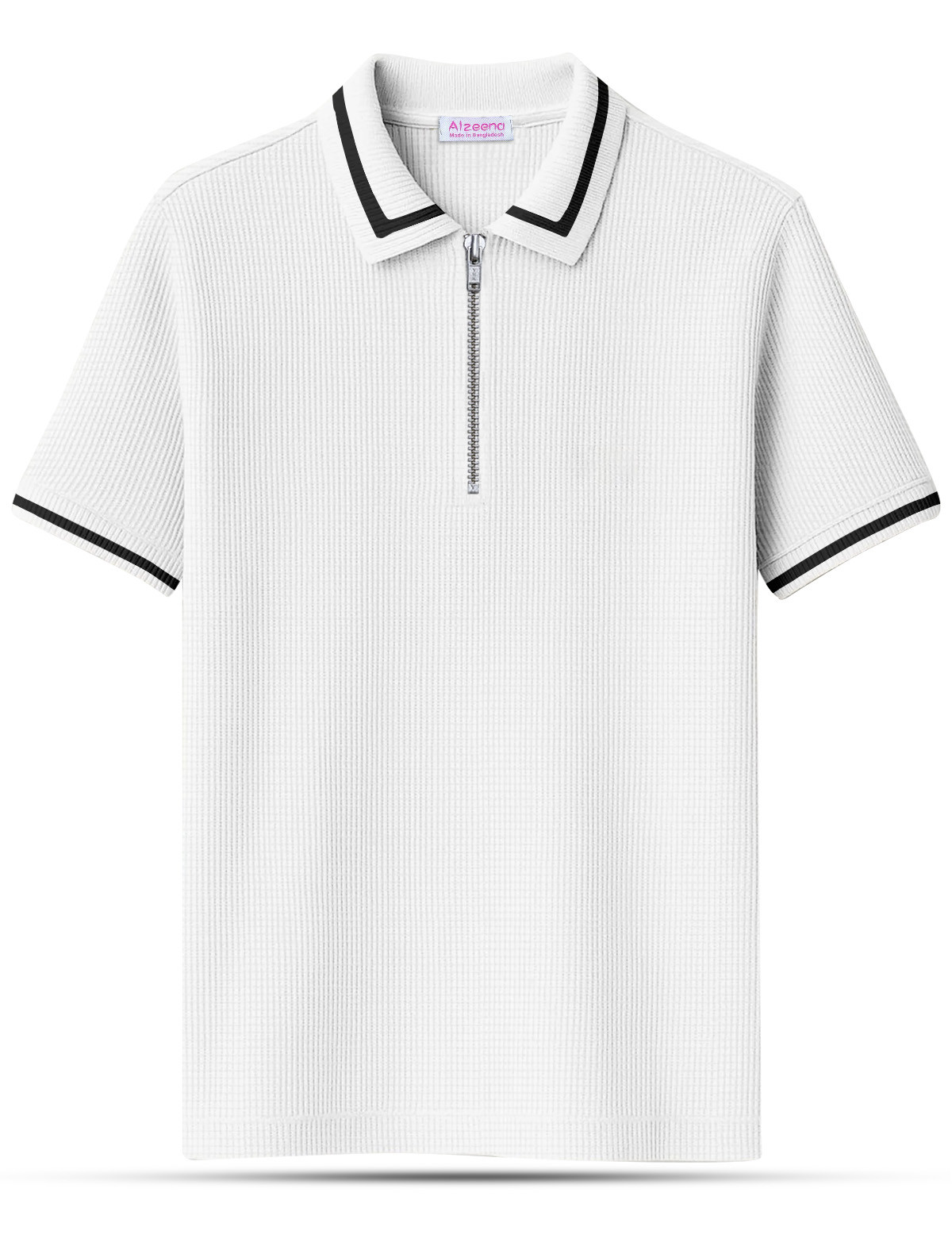 WP02 White Men's Polo