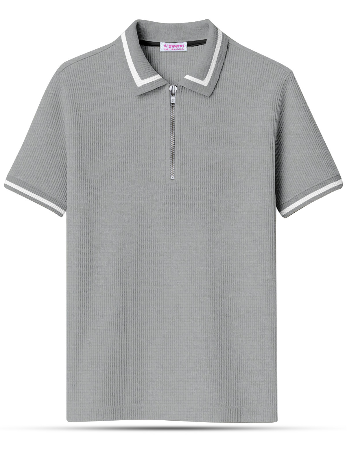 WP02 Grey Men's Polo