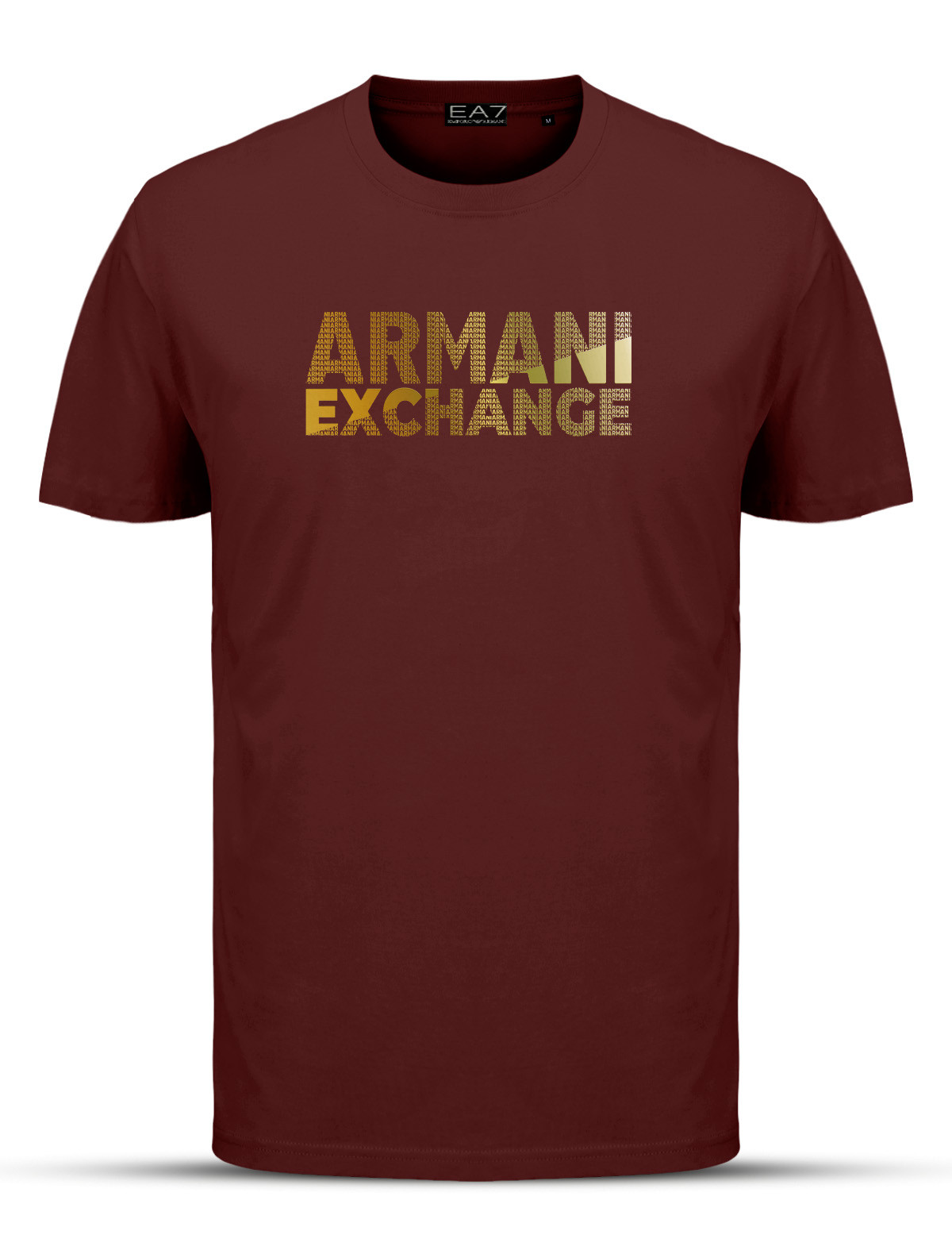 PTS96 Maroon  Armani Men's T-Shirt