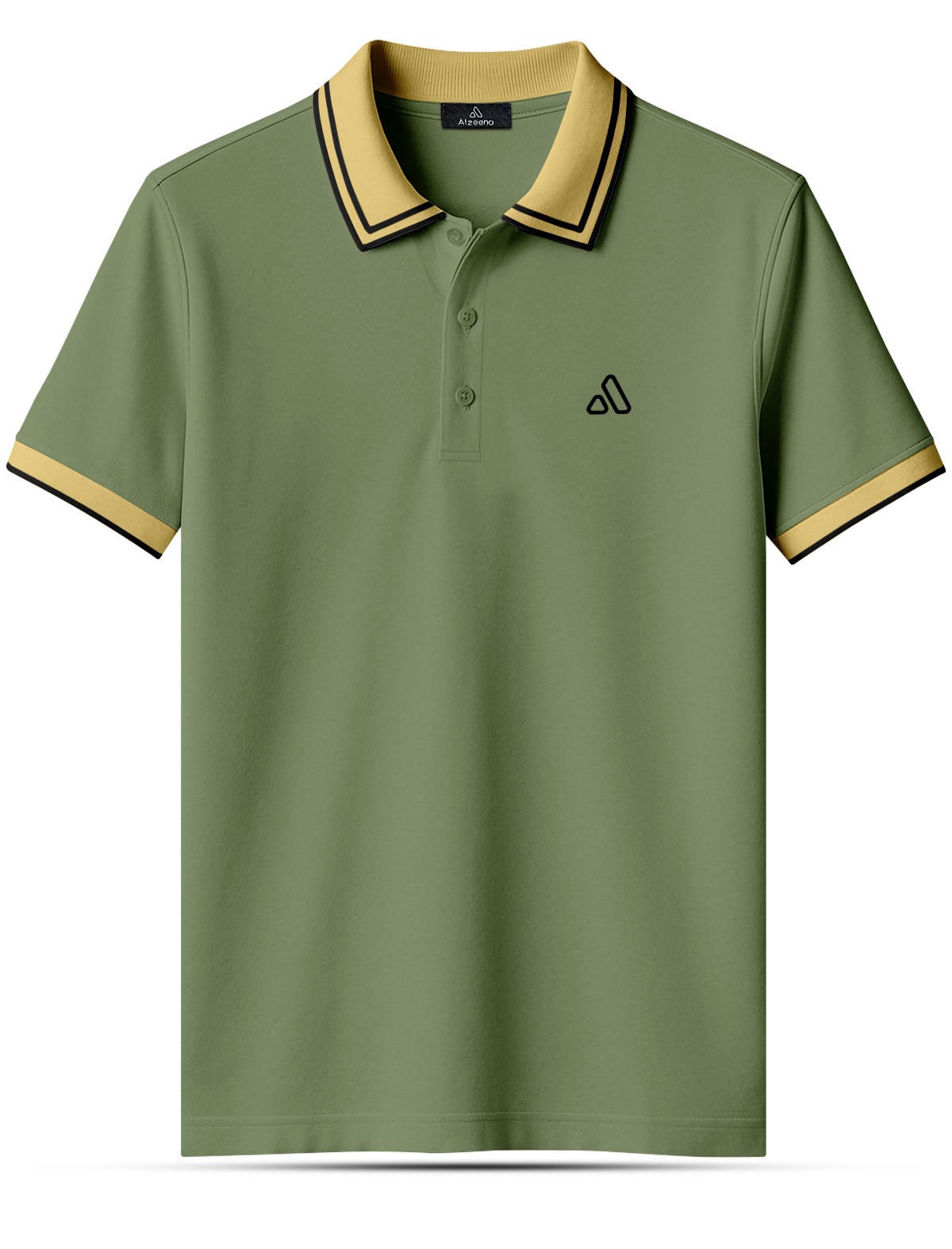 APL26 Olive Men's Polo