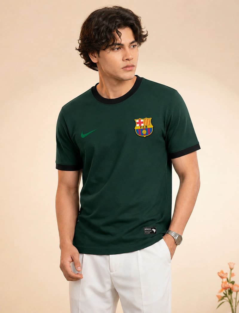 TX45 Green Barcelona t-shirt