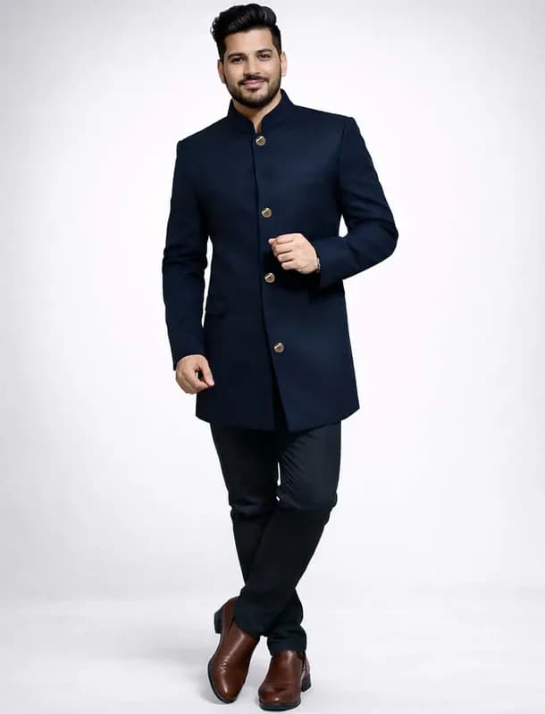 Blazer04 Navy Blue (over court)