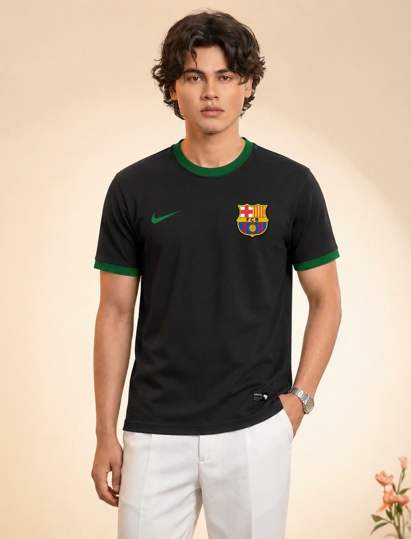 TX45 Black Barcelona t-shirt