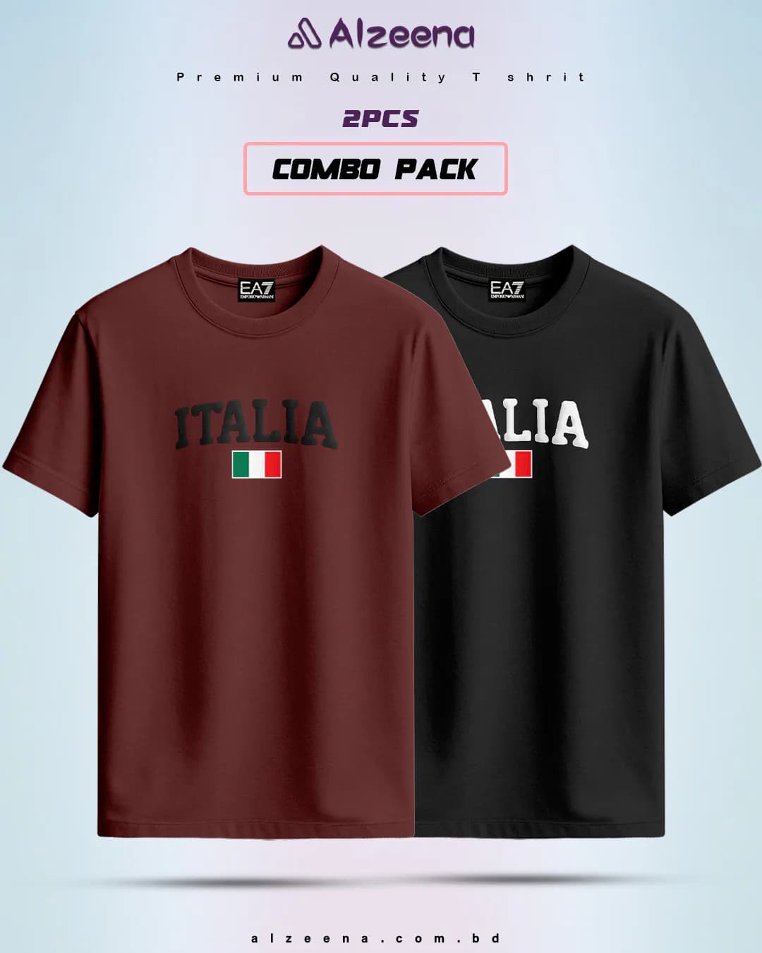 PTS106 B&M 2 pcs Men's T-Shirt