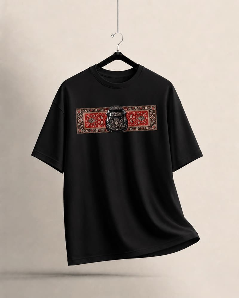TX158 Black Men's Dropshoulder