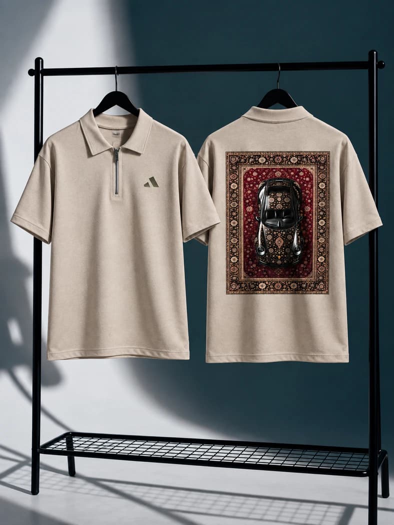 TX161 Brown Old Money Polo