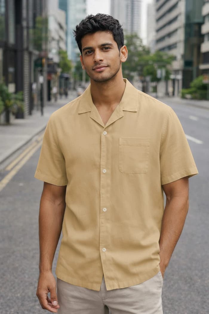 SHT63 Brown QBAN Shirt