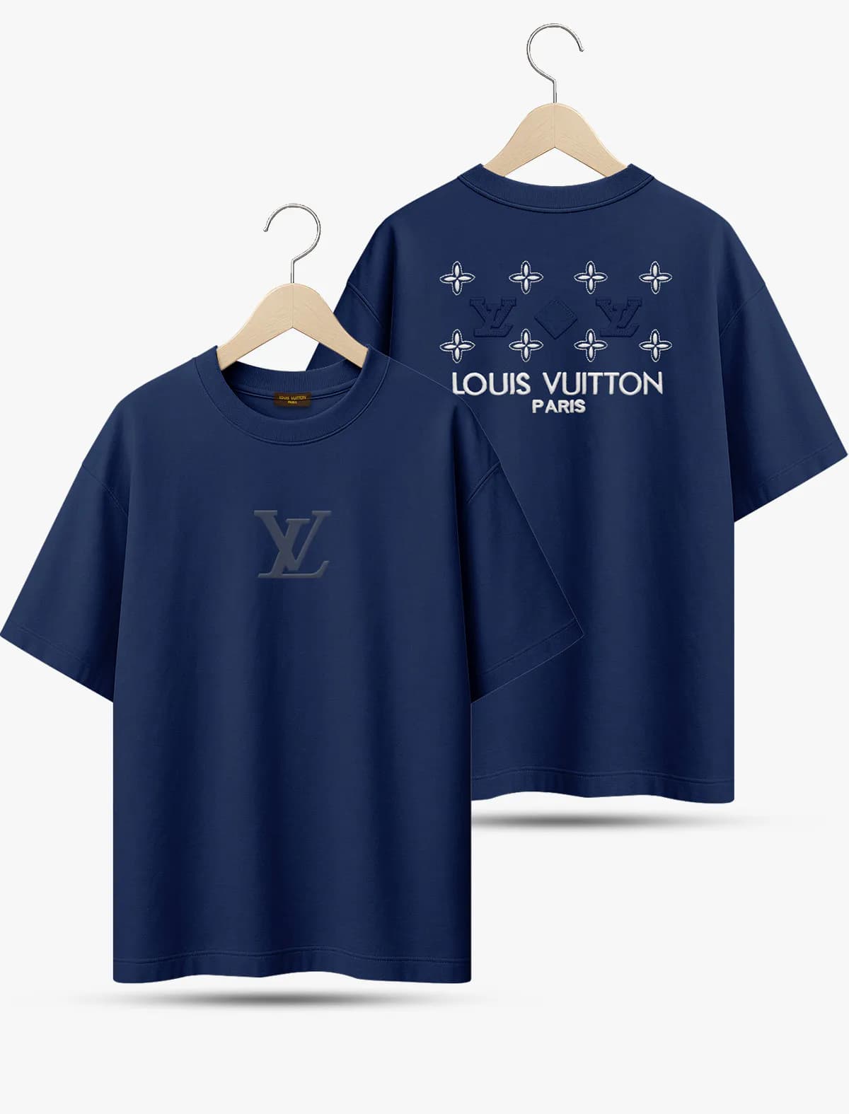 PTS107 Navy-Blue LV Men's T-Shirt