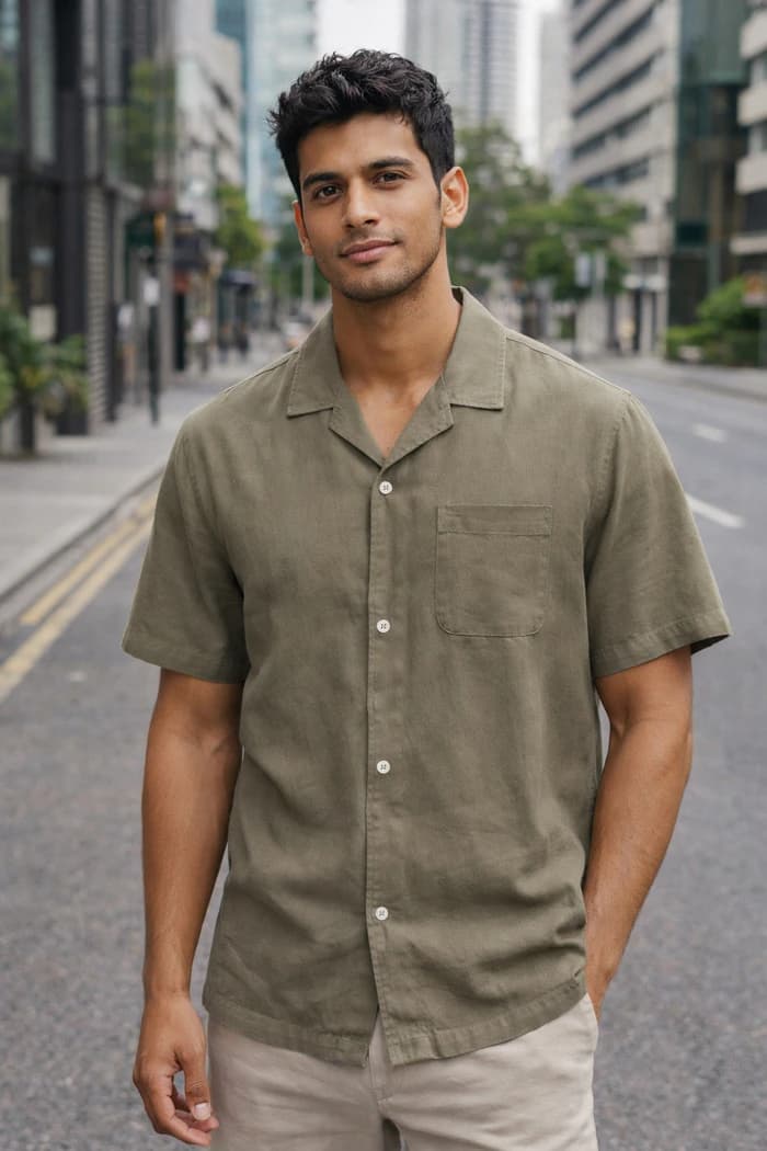 SHT62 Olive QBAN Shirt