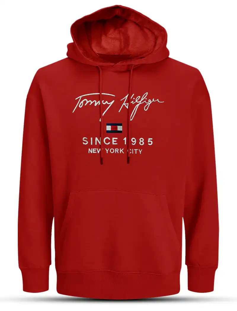 Hudi30 Red Men's Hoodie Tommy