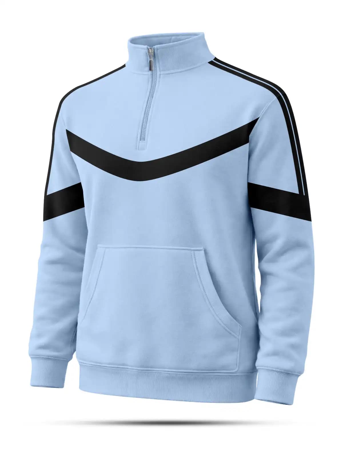 SFT51 Sky Blue High Neck sweatshirt