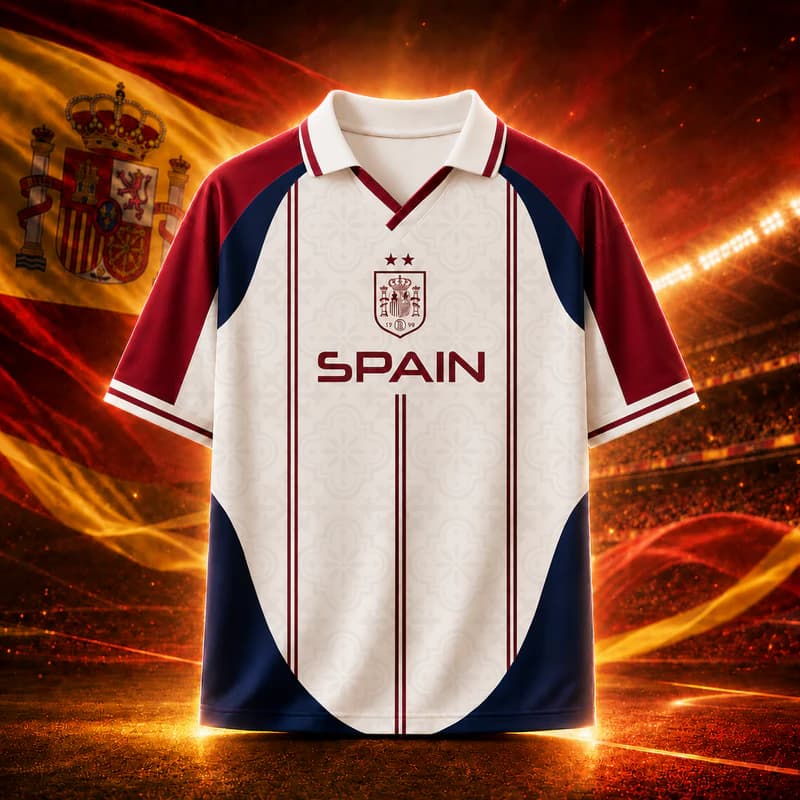 TX111 Spain 2Star Retro Dropsholder Jersey