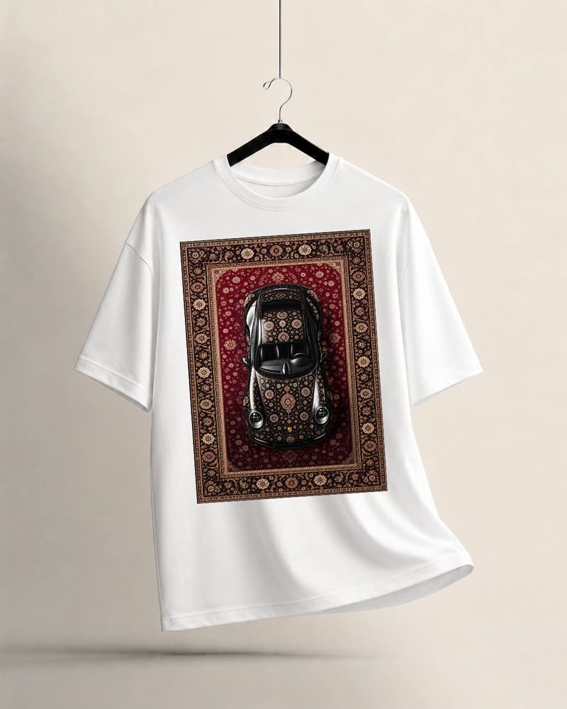 TX159 White Men's Dropshoulder