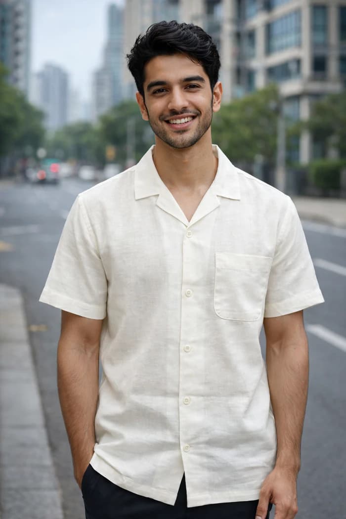 SHT63 White QBAN Shirt