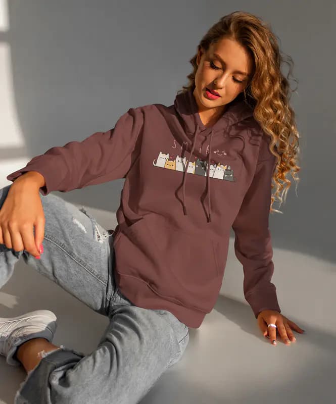 LHUDI02 Coffee Ladies Hoodie