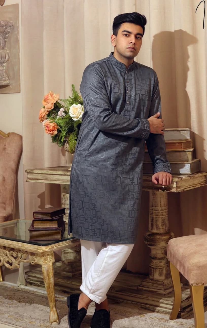 PJB129 Surma Color Panjabi