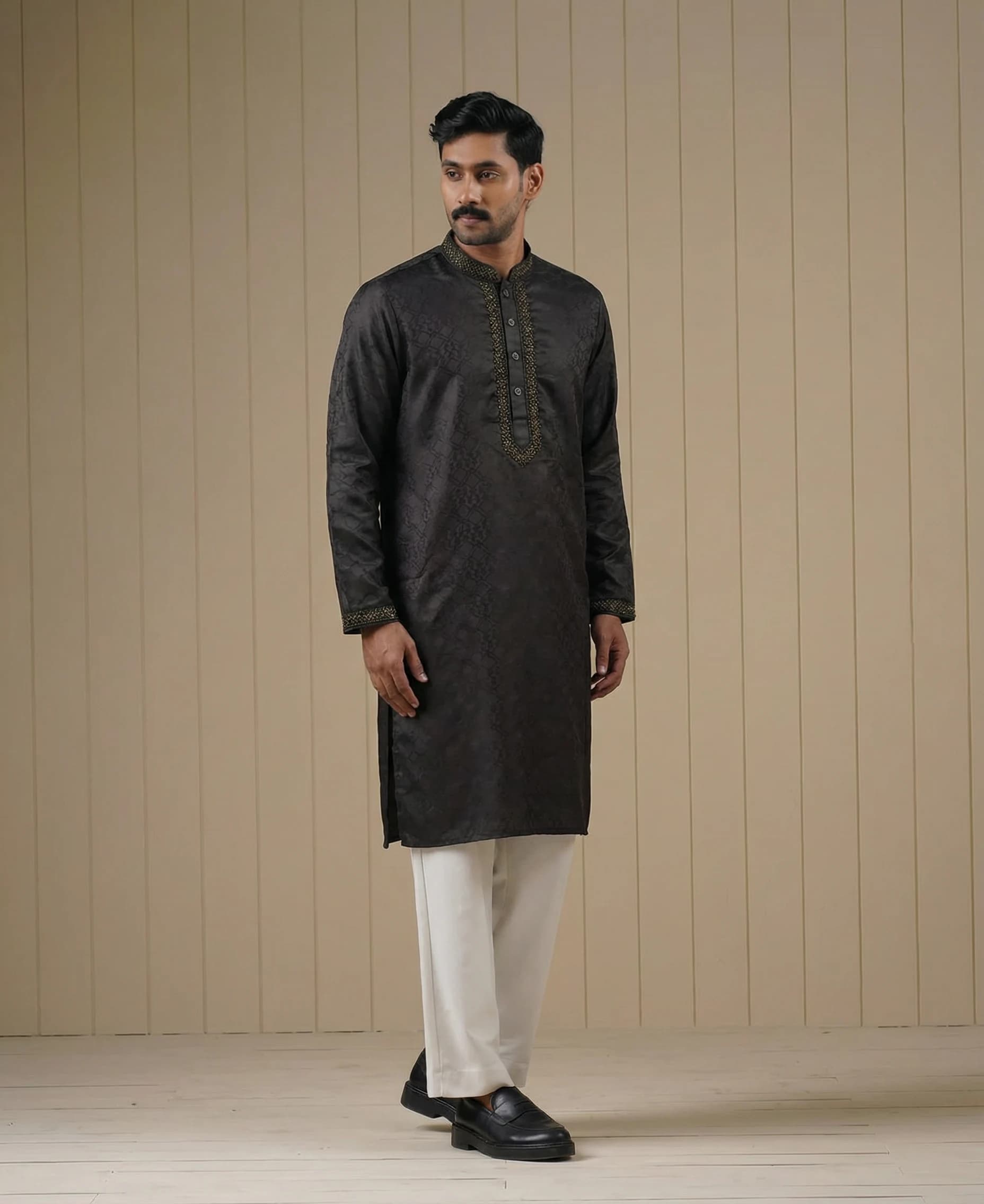 PJB126 Coffee Color Panjabi