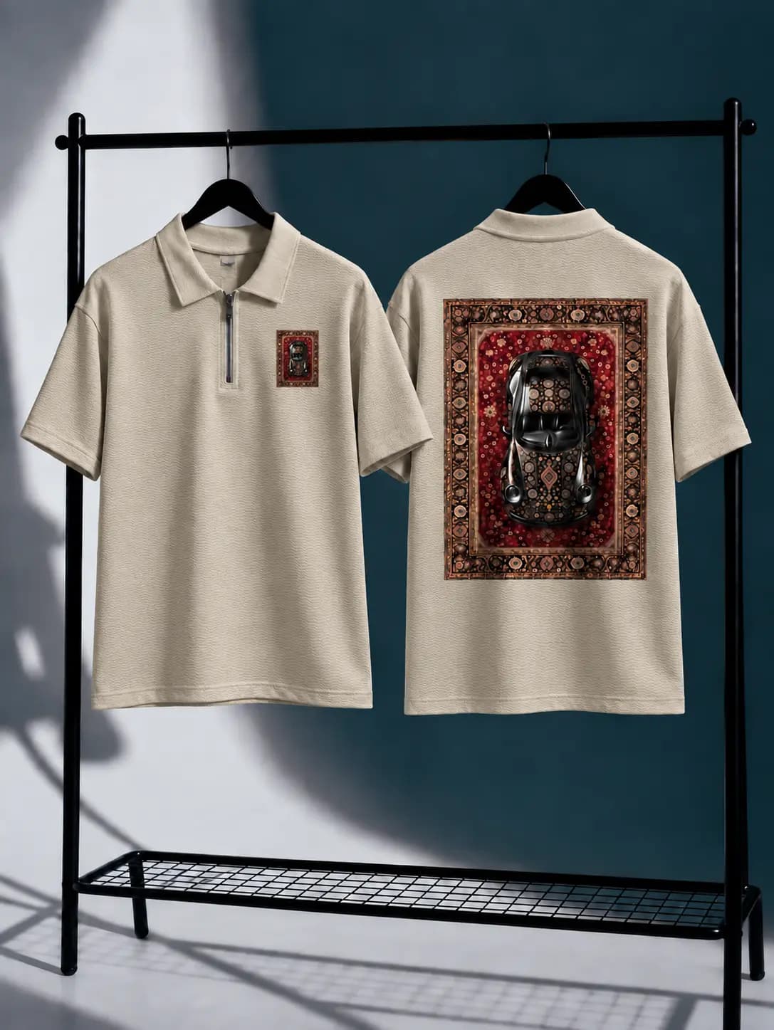 TX161 Brown Old Money Polo