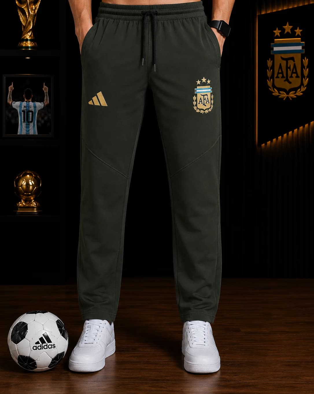 JOG32 Argentina Olive JOGGERS