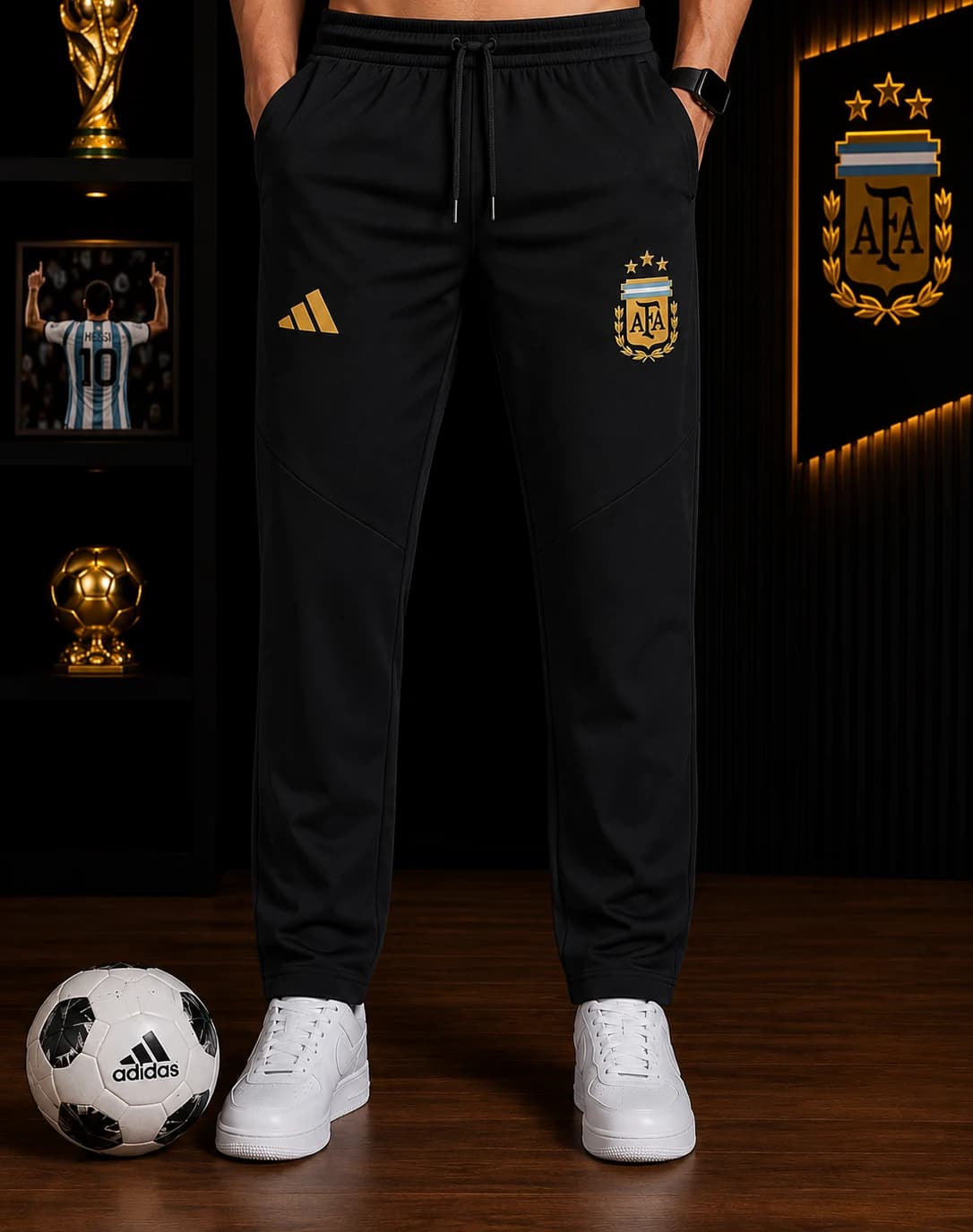 JOG32 Argentina Black JOGGERS