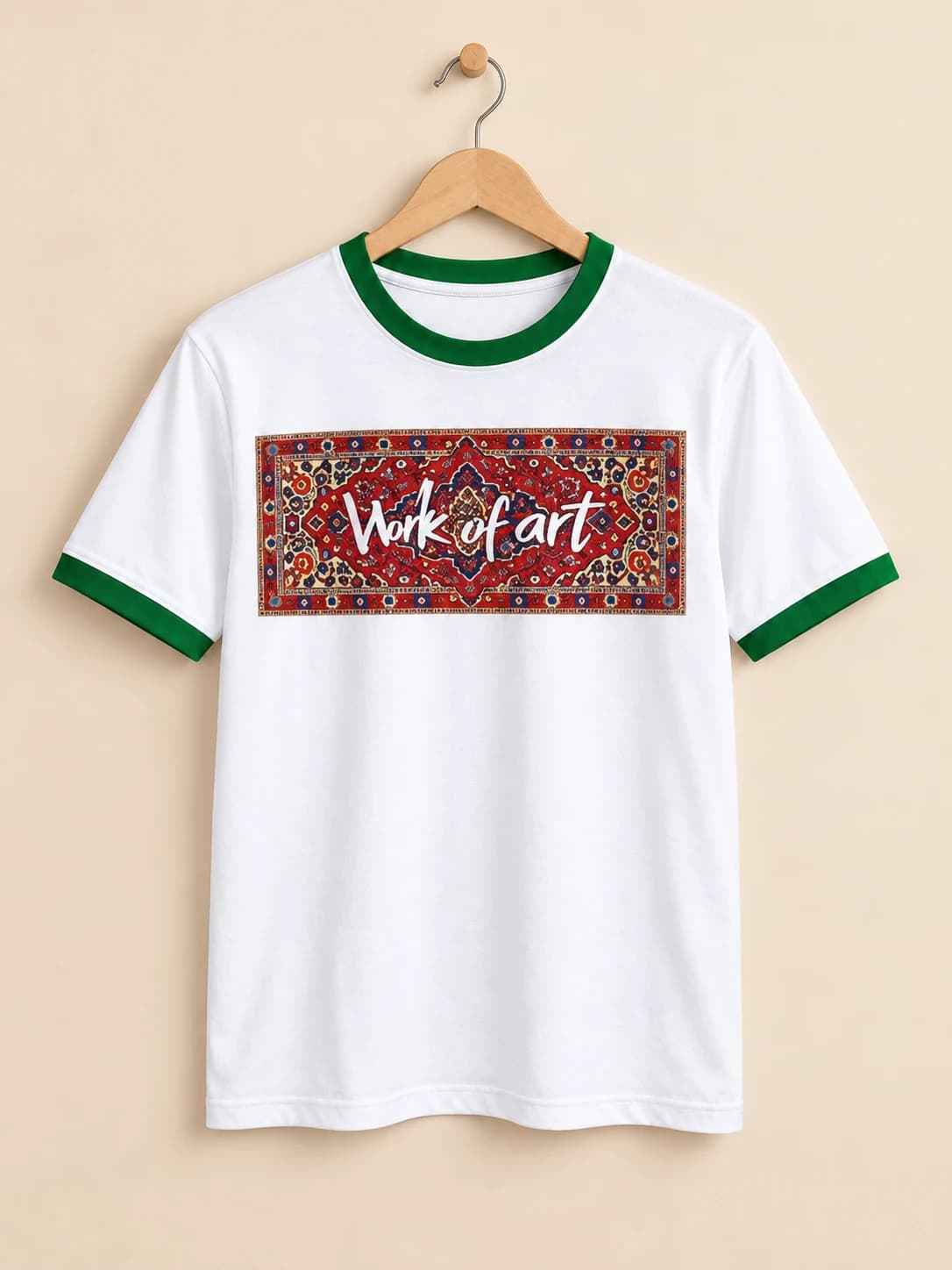 TX157 White Men's t-shirt