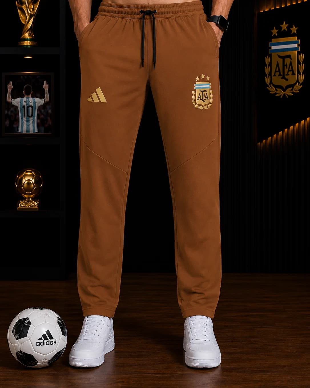 JOG32 Argentina Brown JOGGERS