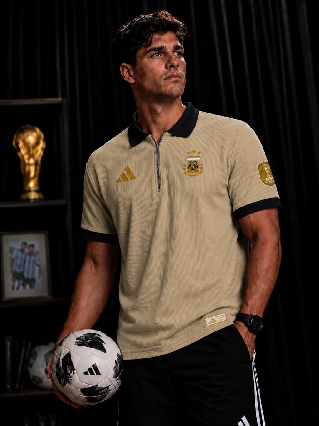 TX50 Brown Argintina Men's Polo