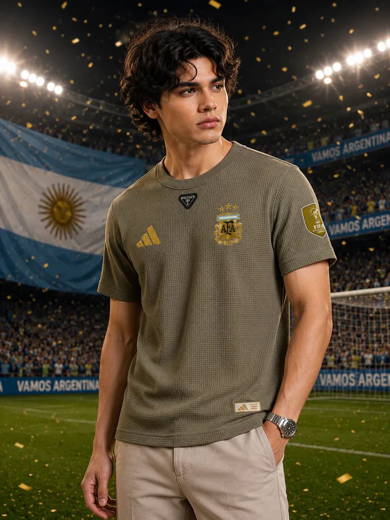 PTS93 Argintina Olive Prada T-Shirt
