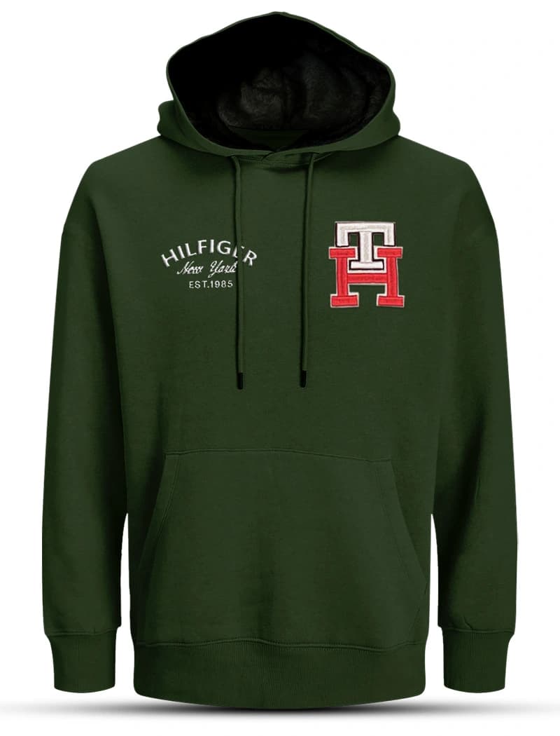 FHUDI01 Green men's hoodie