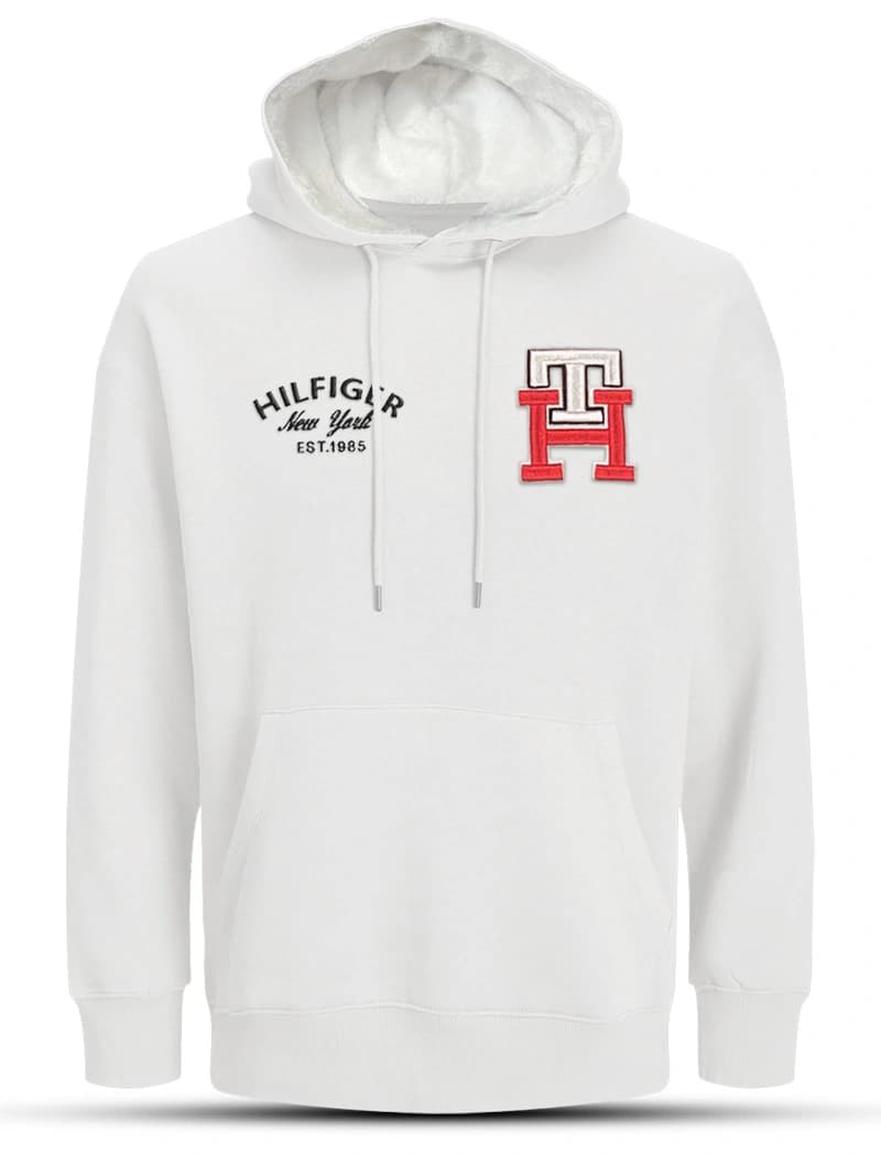 FHUDI01 White men's hoodie