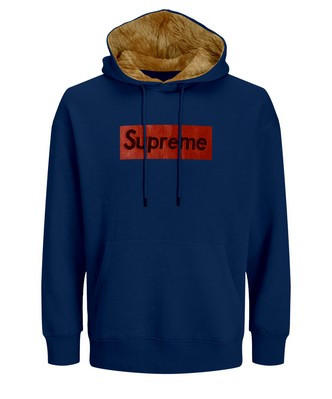 Hudi20 Navy Blue Winter Hoodie