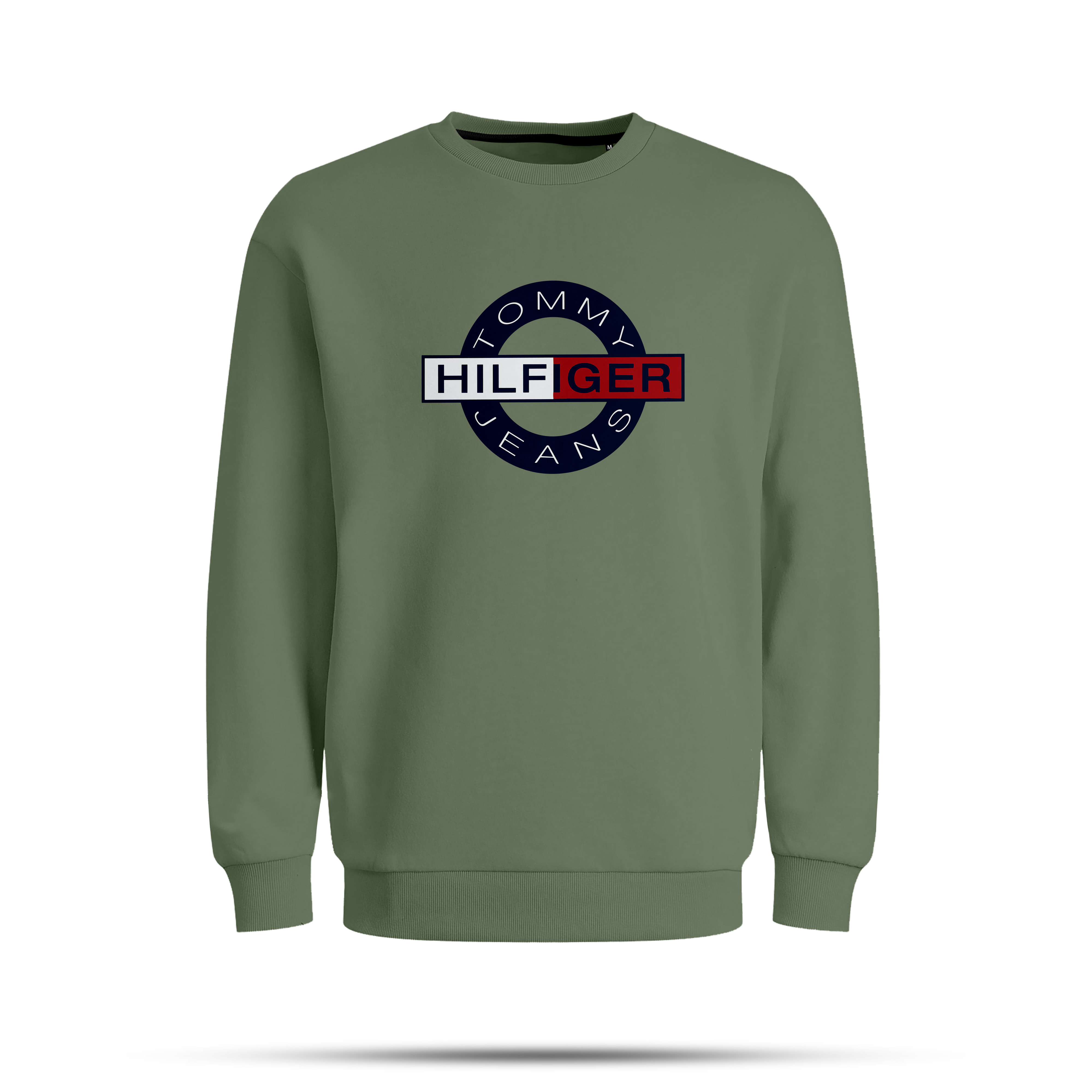 POS02 olive Winter Sweatshirt