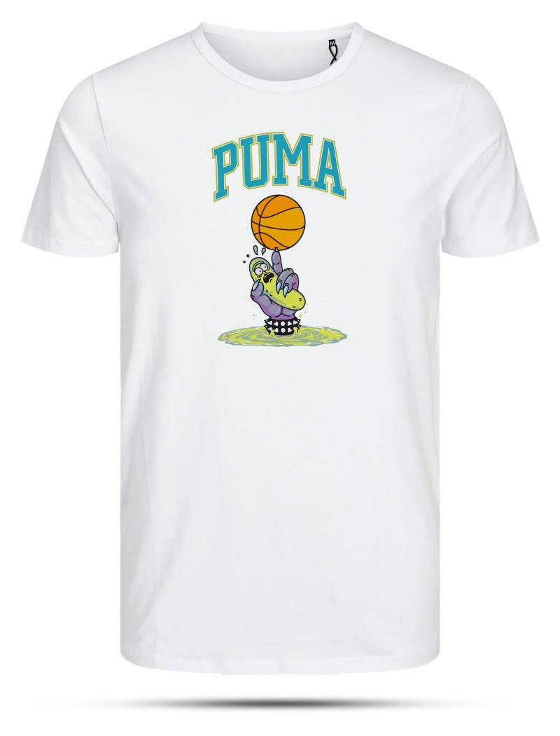 POT06 White Men's T shirt