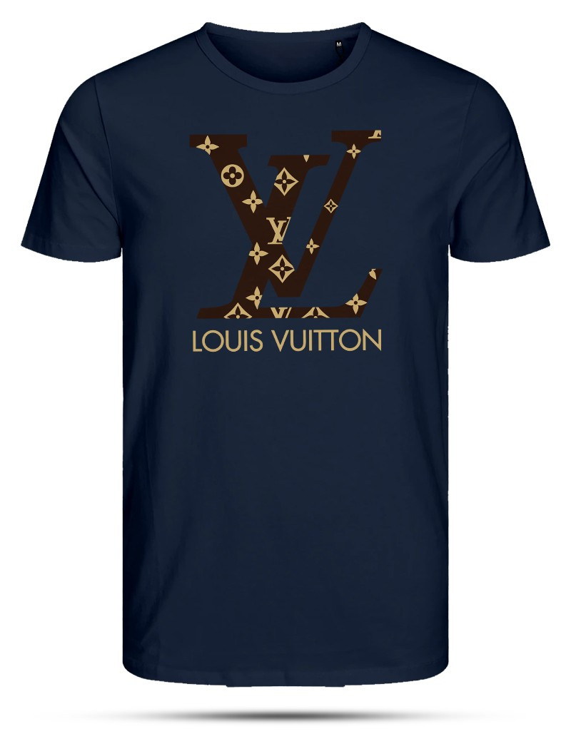 POT12 Navy blue Men's T shirt