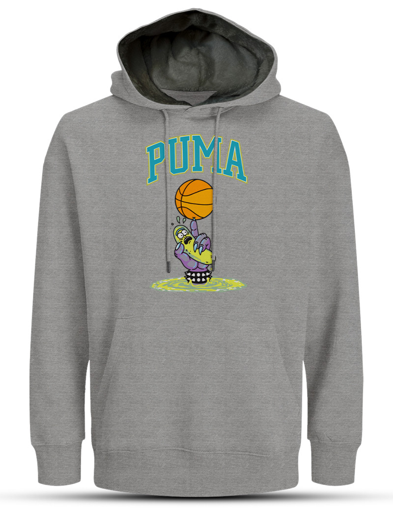 POH06 Grey Winter Hoodie